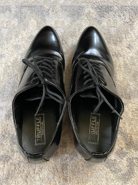  Truffle Collection Men\'s Pointed Black Formal Shoe - Men\'s 6 main image 5